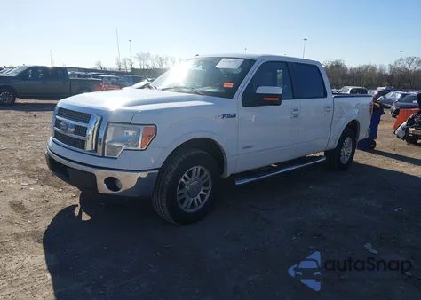 2012 Ford F-150 Lariat из США, поврежденный, VIN 1FTFW1CT4CFA09709